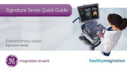 Voluson Signature Quick Guide